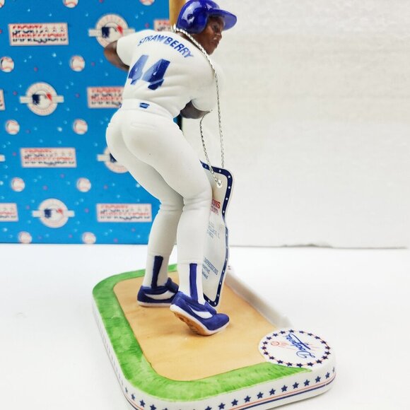 L.A. Dodgers Vintage Figure Darryl Strawberry Sports Impressions 1992 in Box - Picture 4 of 11